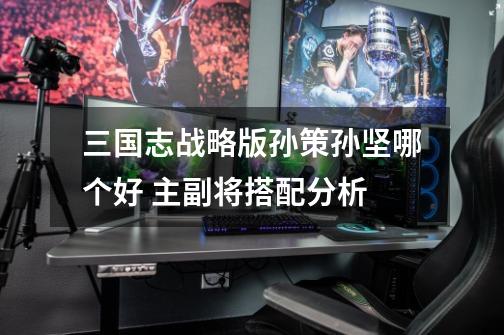 三国志战略版孙策孙坚哪个好 主副将搭配分析-第1张-游戏信息-龙启网