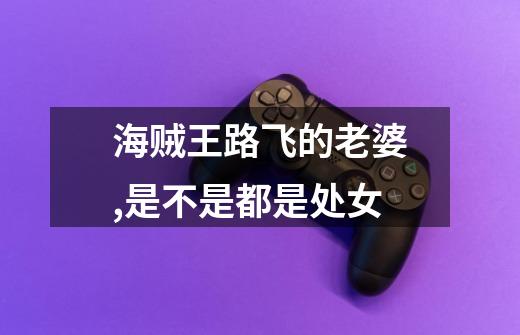 海贼王路飞的老婆,是不是都是处女-第1张-游戏信息-龙启网