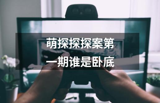 萌探探探案第一期谁是卧底-第1张-游戏信息-龙启网