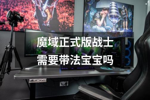 魔域正式版战士需要带法宝宝吗-第1张-游戏信息-龙启网