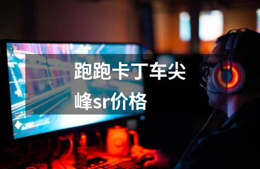 跑跑卡丁车尖峰sr价格-第1张-游戏信息-龙启网