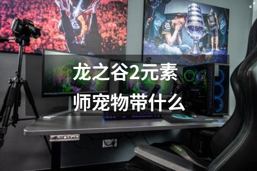 龙之谷2元素师宠物带什么-第1张-游戏信息-龙启网