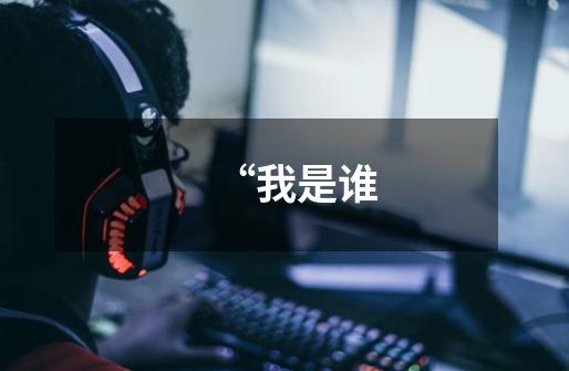 “我是谁-第1张-游戏信息-龙启网