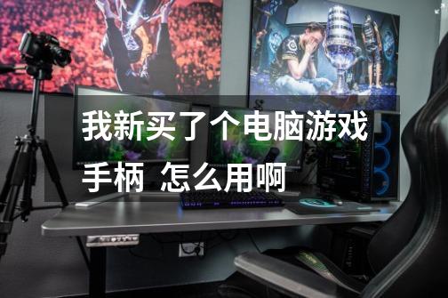 我新买了个电脑游戏手柄 怎么用啊-第1张-游戏信息-龙启网