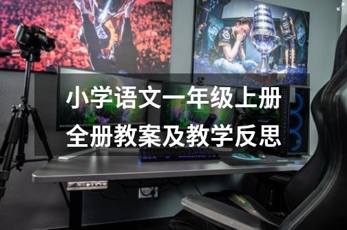 小学语文一年级上册全册教案及教学反思-第1张-游戏信息-龙启网