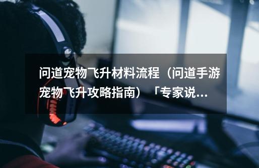 问道宠物飞升材料流程(问道手游宠物飞升攻略指南)「专家说」-第1张-游戏信息-龙启网