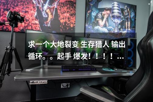 求一个大地裂变 生存猎人 输出循环。。起手 爆发!!!!或者学什么专业队DPS 提升大!!!-第1张-游戏信息-龙启网