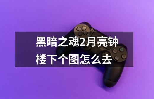 黑暗之魂2月亮钟楼下个图怎么去-第1张-游戏信息-龙启网
