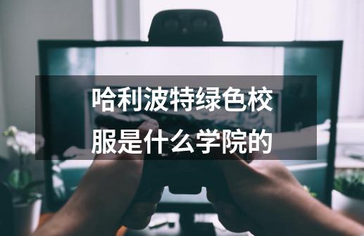 哈利波特绿色校服是什么学院的-第1张-游戏信息-龙启网