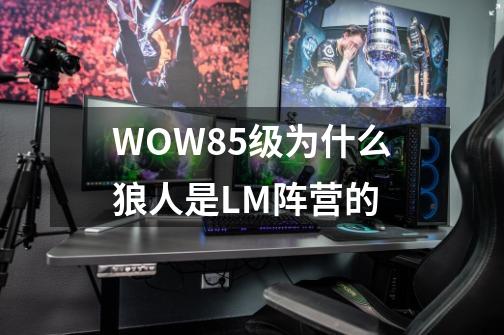 WOW85级为什么狼人是LM阵营的-第1张-游戏信息-龙启网