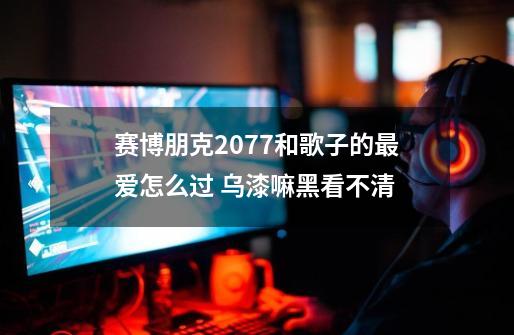 赛博朋克2077和歌子的最爱怎么过 乌漆嘛黑看不清-第1张-游戏信息-龙启网
