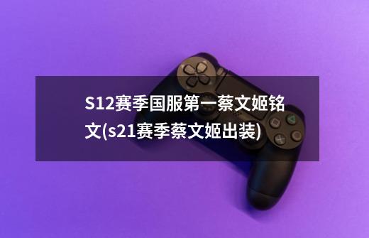 S12赛季国服第一蔡文姬铭文(s21赛季蔡文姬出装)-第1张-游戏信息-龙启网