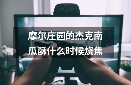摩尔庄园的杰克南瓜酥什么时候烧焦-第1张-游戏信息-龙启网
