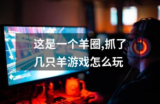 这是一个羊圈,抓了几只羊游戏怎么玩-第1张-游戏信息-龙启网