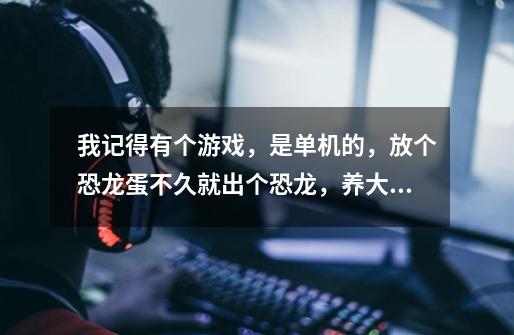 我记得有个游戏，是单机的，放个恐龙蛋不久就出个恐龙，养大恐龙和敌人的恐龙打架。 以前玩的好像是GBA游-第1张-游戏信息-龙启网