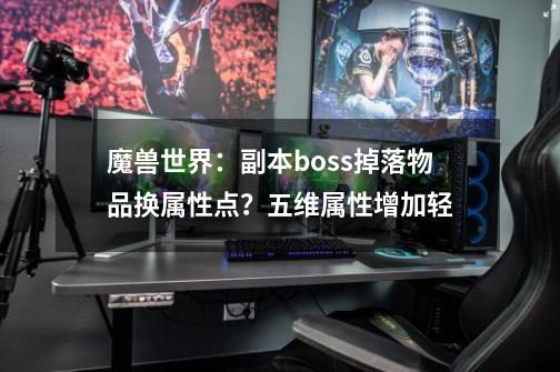 魔兽世界:副本boss掉落物品换属性点?五维属性增加轻...-第1张-游戏信息-龙启网