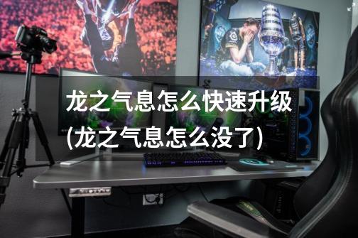 龙之气息怎么快速升级(龙之气息怎么没了)-第1张-游戏信息-龙启网