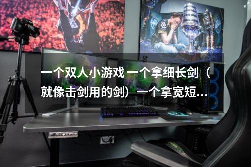 一个双人小游戏 一个拿细长剑（就像击剑用的剑）一个拿宽短刀(大刀王五的刀） 就该游戏名字-第1张-游戏信息-龙启网