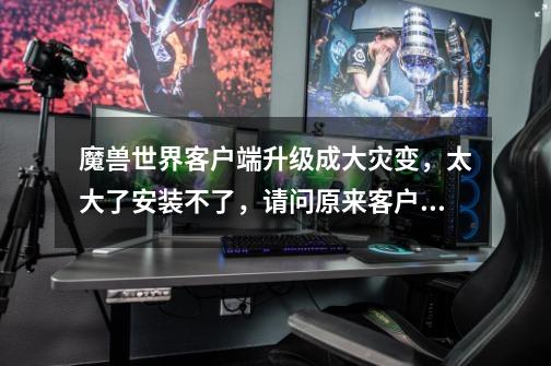 魔兽世界客户端升级成大灾变，太大了安装不了，请问原来客户端哪些文件可以删除-第1张-游戏信息-龙启网