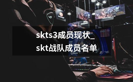 skts3成员现状_skt战队成员名单-第1张-游戏信息-龙启网