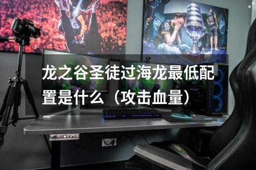 龙之谷圣徒过海龙最低配置是什么(攻击+血量)-第1张-游戏信息-龙启网
