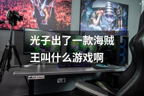 光子出了一款海贼王叫什么游戏啊-第1张-游戏信息-龙启网
