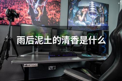 雨后泥土的清香是什么-第1张-游戏信息-龙启网