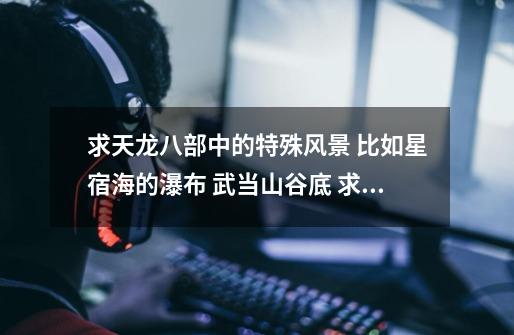 求天龙八部中的特殊风景 比如星宿海的瀑布 武当山谷底 求天龙的老玩家指点 最好弄个写风景的贴吧网址来-第1张-游戏信息-龙启网