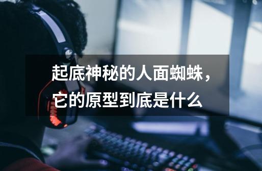 起底神秘的人面蜘蛛,它的原型到底是什么-第1张-游戏信息-龙启网