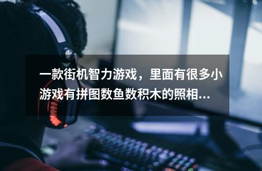 一款街机智力游戏,里面有很多小游戏有拼图数鱼数积木的照相的走迷宫的组装机器人的谁知道那游戏叫什么啊-第1张-游戏信息-龙启网