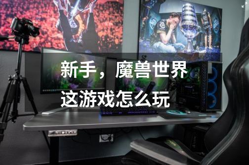 新手,魔兽世界这游戏怎么玩-第1张-游戏信息-龙启网
