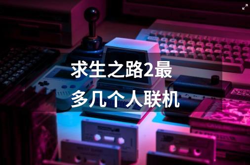 求生之路2最多几个人联机-第1张-游戏信息-龙启网