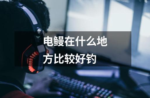 电鳗在什么地方比较好钓-第1张-游戏信息-龙启网
