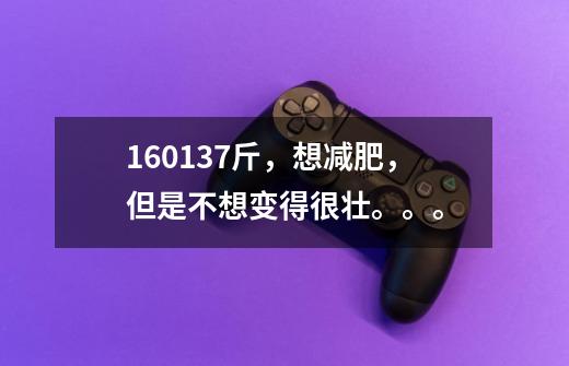 160.137斤,想减肥,但是不想变得很壮。。。-第1张-游戏信息-龙启网