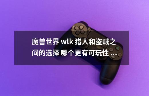 魔兽世界 wlk 猎人和盗贼之间的选择 哪个更有可玩性 更有前途-第1张-游戏信息-龙启网