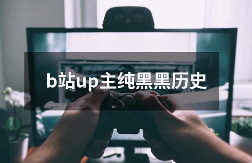 b站up主纯黑黑历史-第1张-游戏信息-龙启网