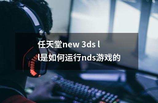 任天堂new 3ds ll是如何运行nds游戏的-第1张-游戏信息-龙启网