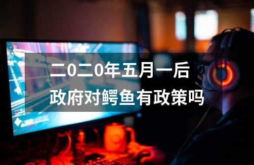 二0二0年五月一后政府对鳄鱼有政策吗-第1张-游戏信息-龙启网