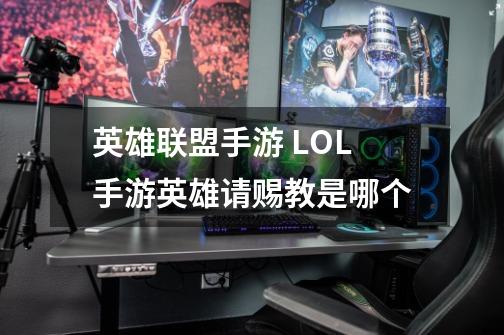 英雄联盟手游 LOL手游英雄请赐教是哪个-第1张-游戏信息-龙启网