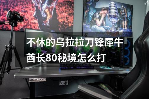 不休的乌拉拉刀锋犀牛酋长80秘境怎么打-第1张-游戏信息-龙启网