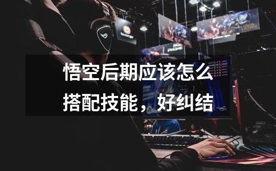 悟空后期应该怎么搭配技能,好纠结-第1张-游戏信息-龙启网