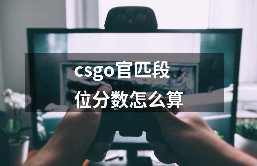csgo官匹段位分数怎么算-第1张-游戏信息-龙启网