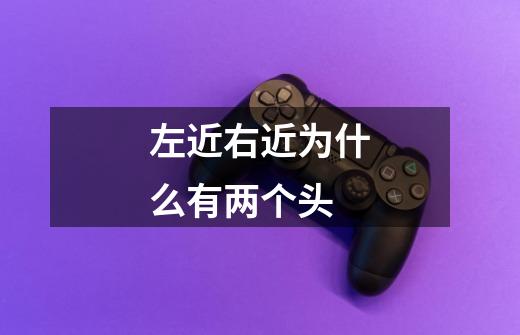 左近右近为什么有两个头-第1张-游戏信息-龙启网