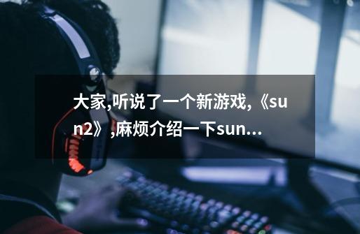 大家,听说了一个新游戏,《sun2》,麻烦介绍一下sun2-第1张-游戏信息-龙启网