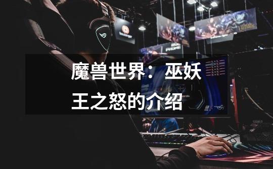 魔兽世界：巫妖王之怒的介绍-第1张-游戏信息-龙启网