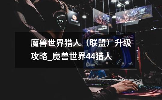 魔兽世界猎人(联盟)升级攻略_魔兽世界4+4猎人-第1张-游戏信息-龙启网