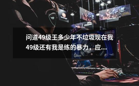 问道49级王多少年不垃圾现在我49级还有我是练的暴力，应该带个什么样的BB 那装备要火套还是力套-第1张-游戏信息-龙启网