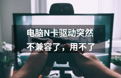 电脑N卡驱动突然不兼容了,用不了-第1张-游戏信息-龙启网
