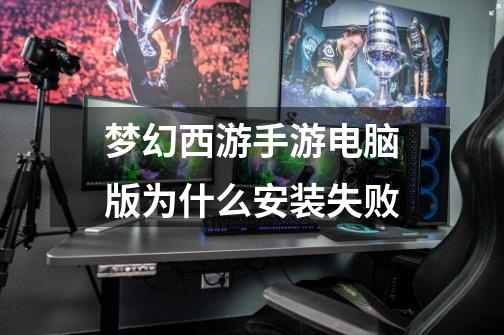 梦幻西游手游电脑版为什么安装失败-第1张-游戏信息-龙启网