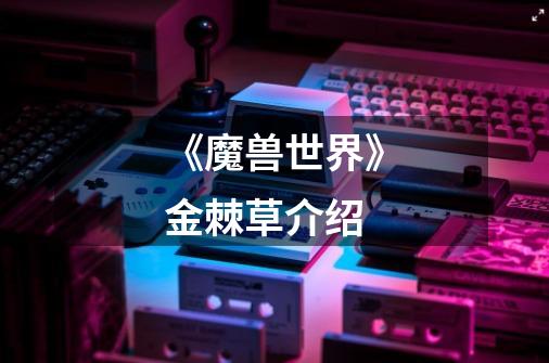 《魔兽世界》金棘草介绍-第1张-游戏信息-龙启网